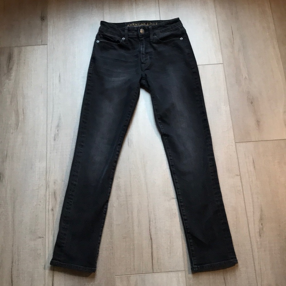 American Eagle Black Jeans (Slim)